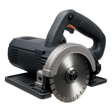 Handheld circular saw with diamond blade